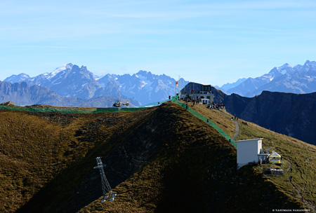 The Eastern Peak - The View from Western Peak