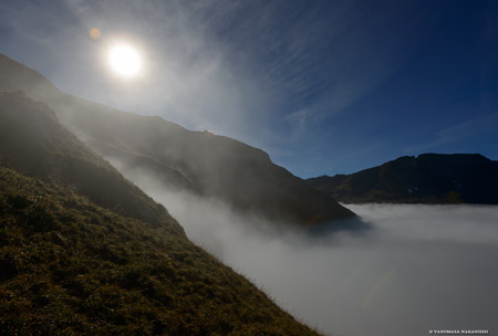 Along the Way - Route along the ridge