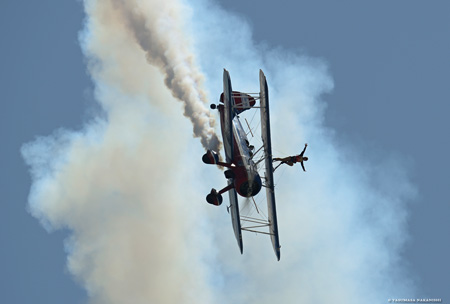 Greg Shelton Wing Walker-Boeing A75N1 Stearman